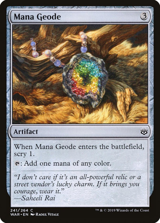 Mana Geode - War of the Spark 241