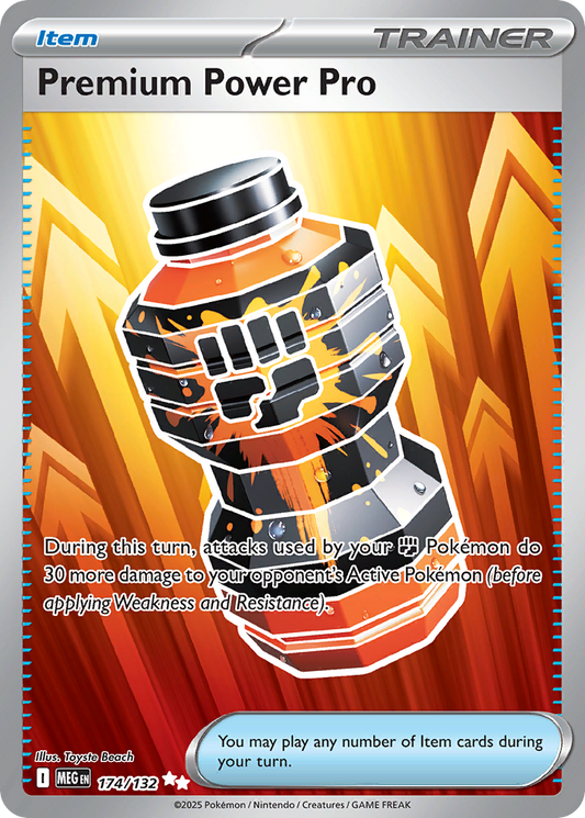 Premium Power Pro - Mega Evolution 174/132 (Foil) - Near Mint