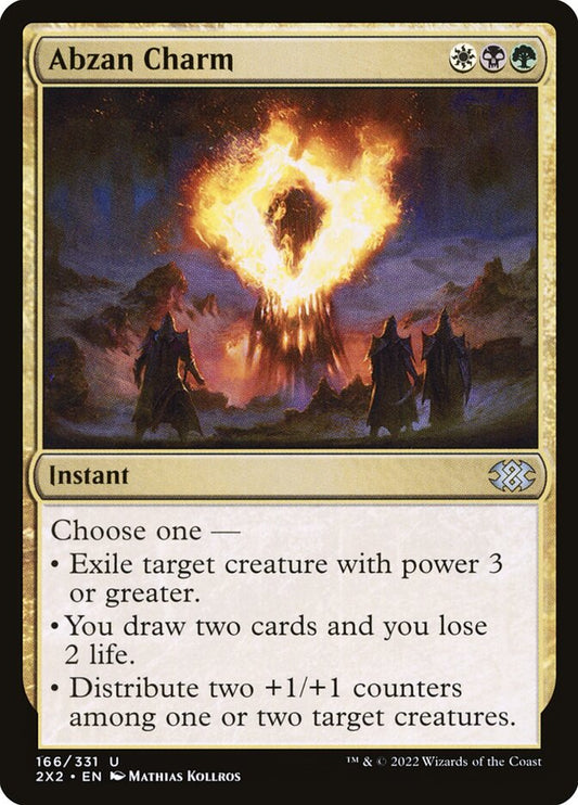 Abzan Charm - 2X2 166  (Foil)