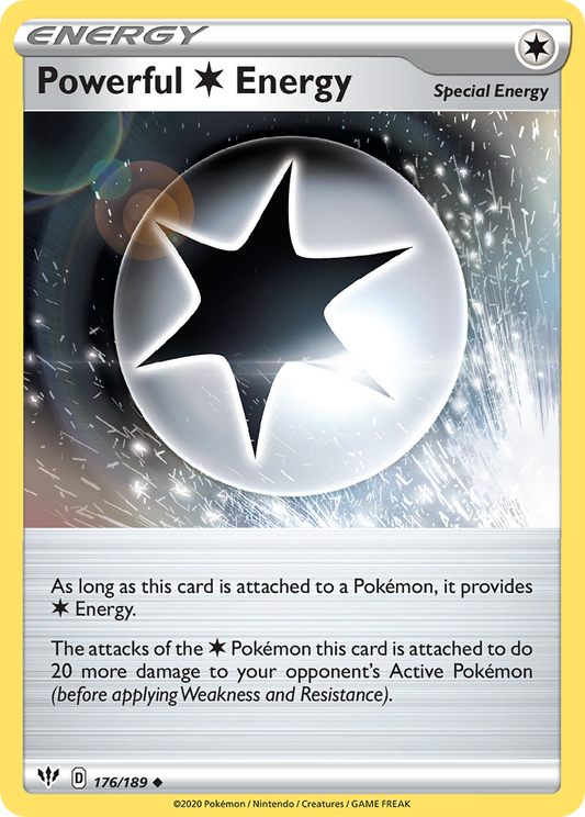 Powerful C Energy - Darkness Ablaze 176/189 - Near Mint