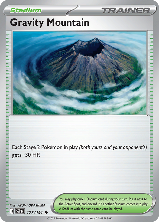 Gravity Mountain - Surging Sparks 177/191 - Near Mint