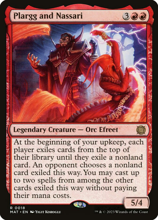 Plargg and Nassari - MAT 18  (Foil)