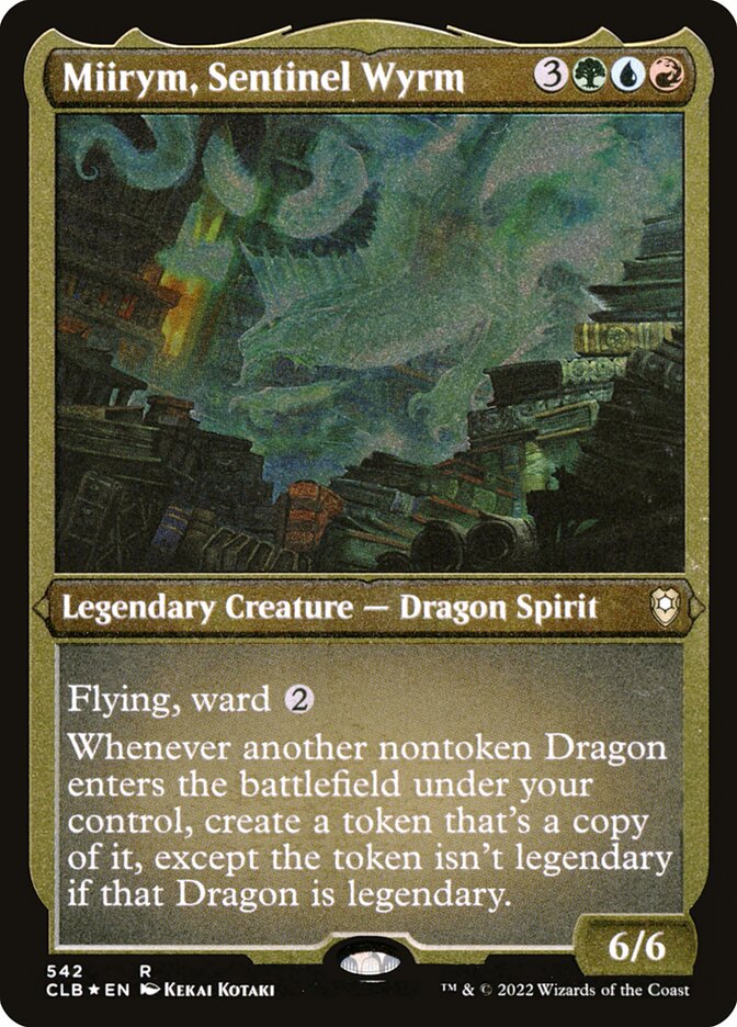 Miirym, Sentinel Wyrm - Commander Legends: Battle for Baldur's Gate 542