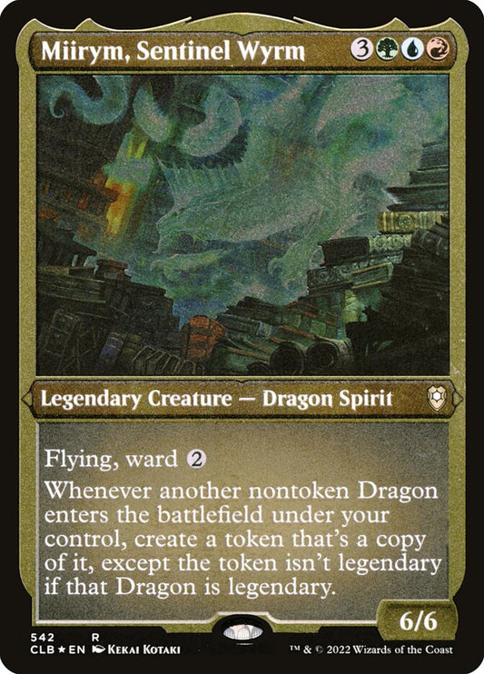 Miirym, Sentinel Wyrm - Commander Legends: Battle for Baldur's Gate 542