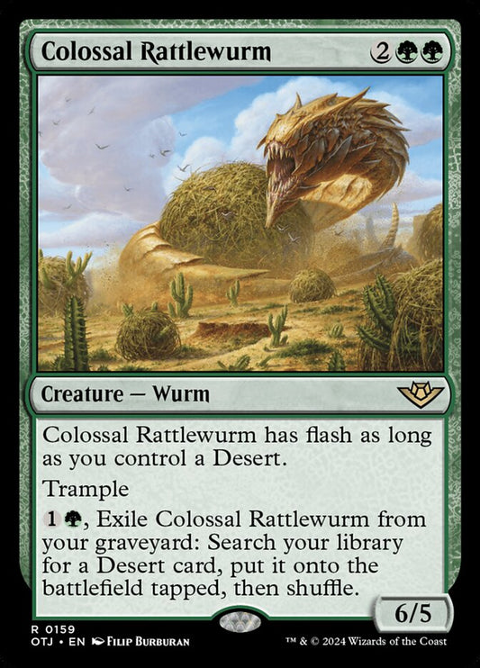 Colossal Rattlewurm - OTJ 159