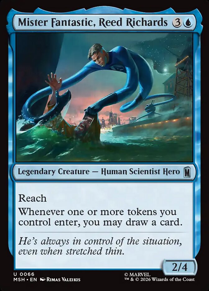 Mister Fantastic, Reed Richards - Marvel Super Heroes 66