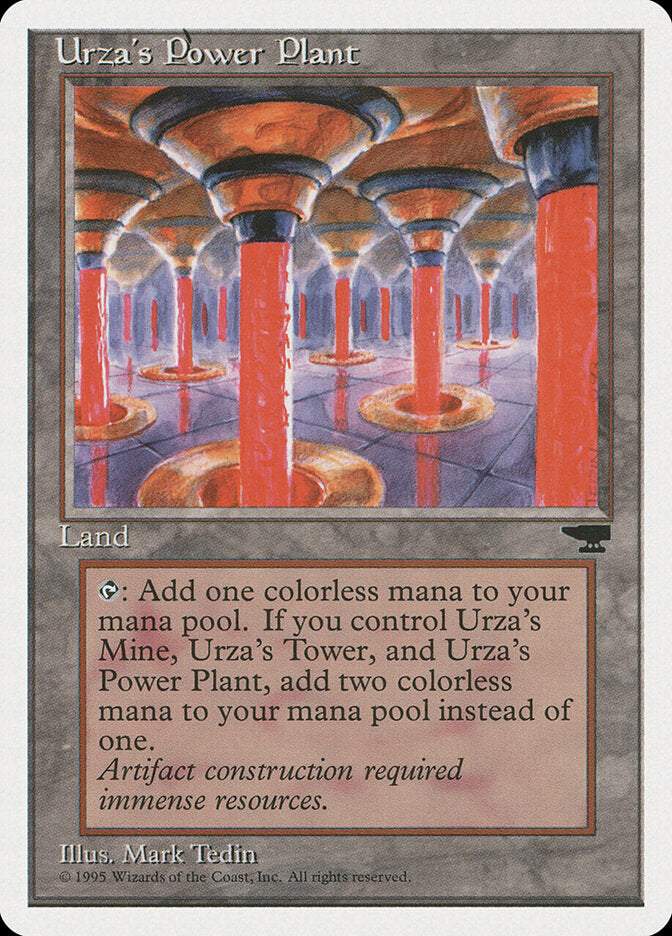Urza's Power Plant - Chronicles 115b