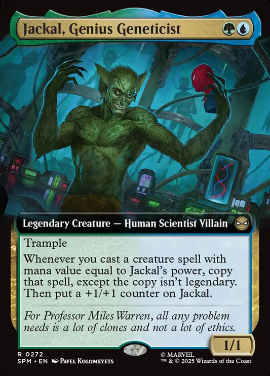 Jackal, Genius Geneticist - SPM 272