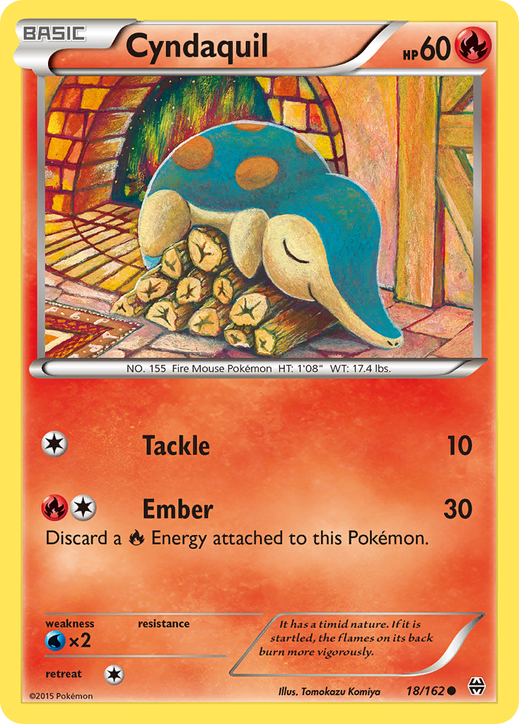 Cyndaquil - BREAKthrough 18 - Near Mint