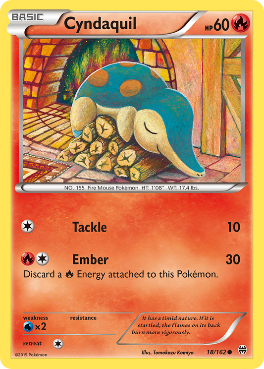 Cyndaquil - BREAKthrough 18 - Near Mint