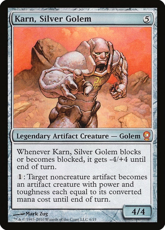 Karn, Silver Golem - From the Vault: Relics 6 (Foil)
