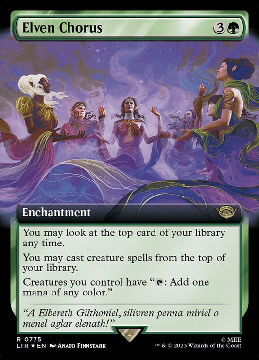 Elven Chorus - The Lord of the Rings: Tales of Middle-earth 775 (Foil)