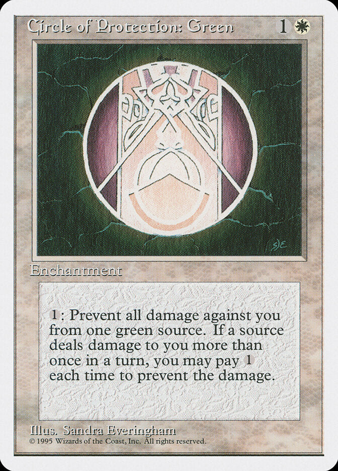 Circle of Protection: Green - Fourth Edition 16