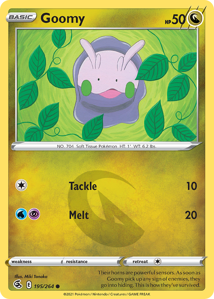 Goomy - Fusion Strike 195/264 - Near Mint