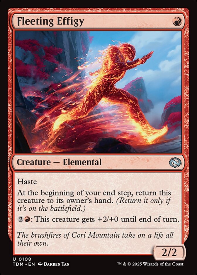 Fleeting Effigy - Tarkir: Dragonstorm 108