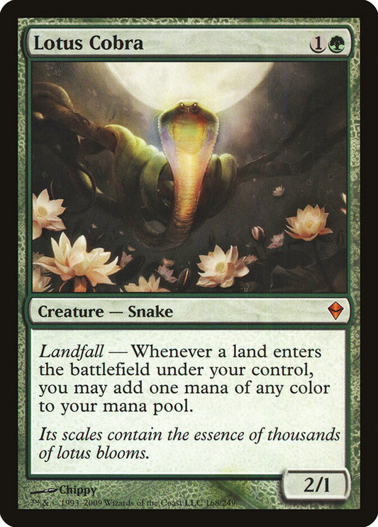 Lotus Cobra - Zendikar 168