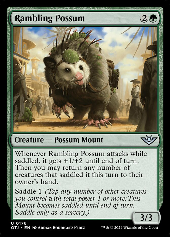Rambling Possum - Outlaws of Thunder Junction 176