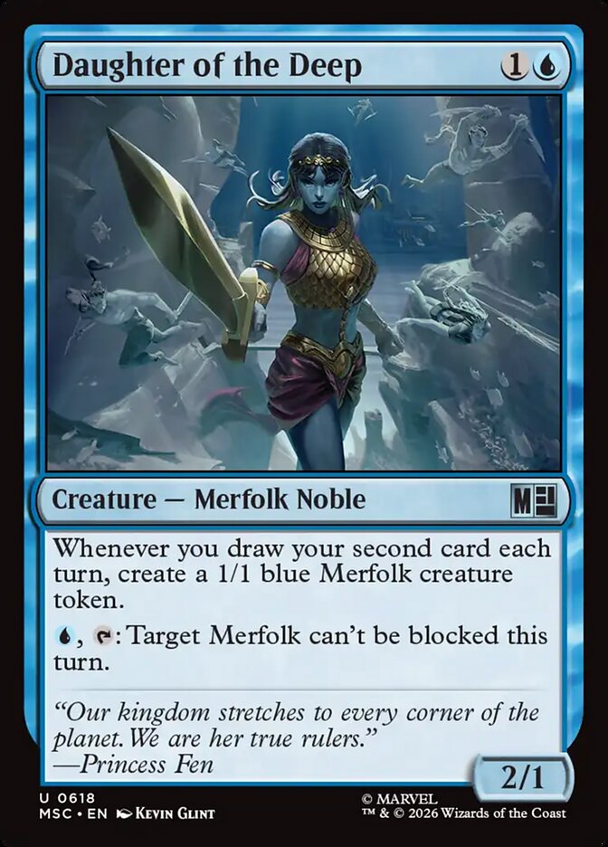Daughter of the Deep - Marvel Super Heroes Commander 618