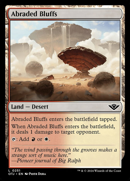 Abraded Bluffs - OTJ 251
