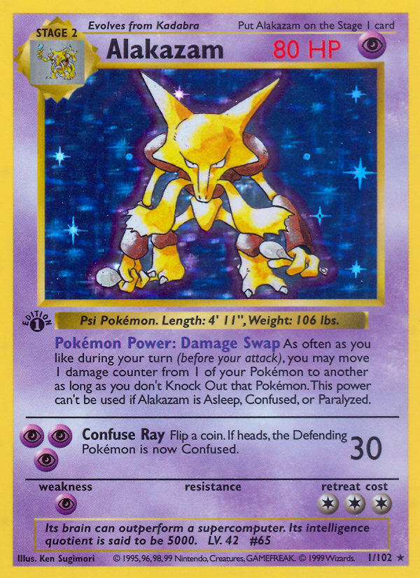Alakazam - Base 1