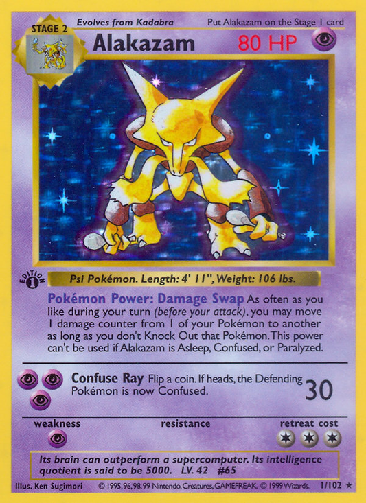 Alakazam - Base 1