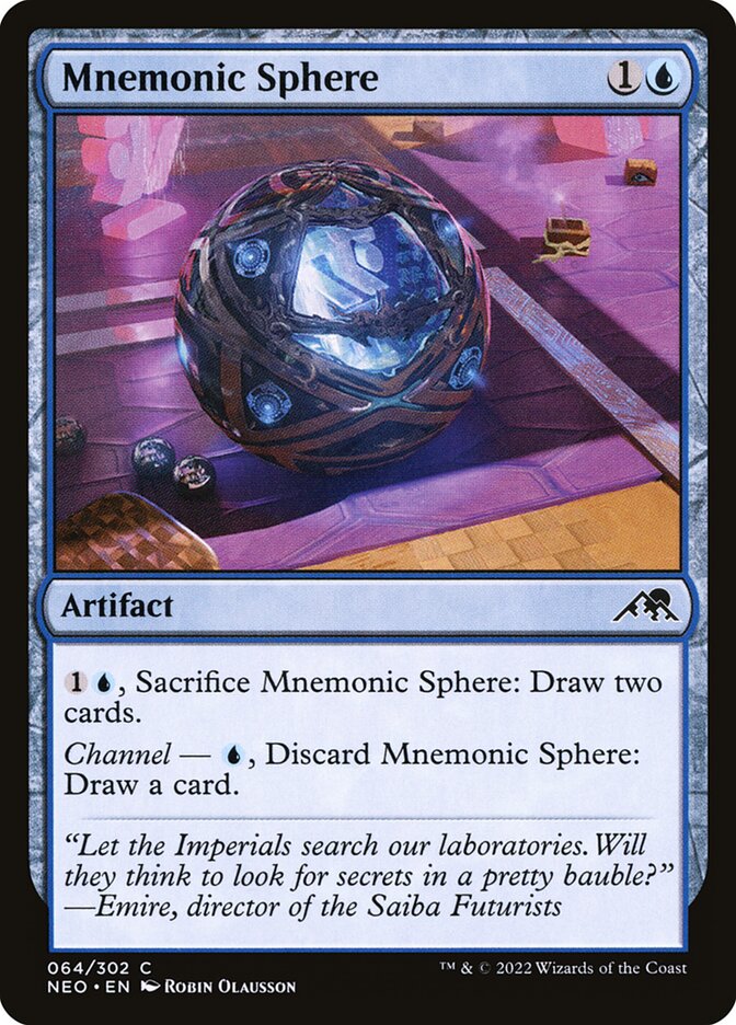 Mnemonic Sphere - Kamigawa: Neon Dynasty 64