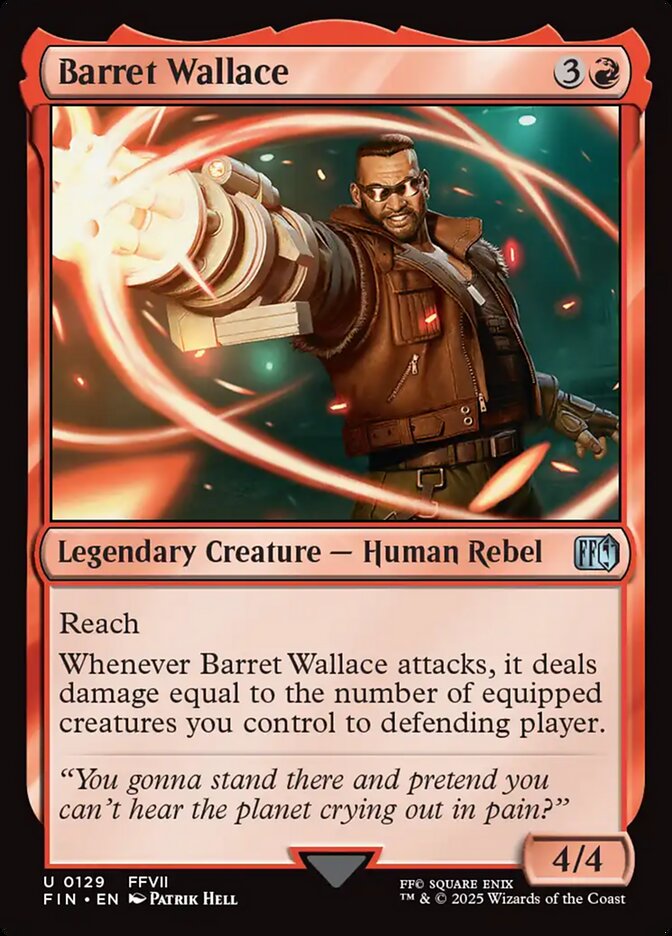 Barret Wallace - FINAL FANTASY 129 (Foil)