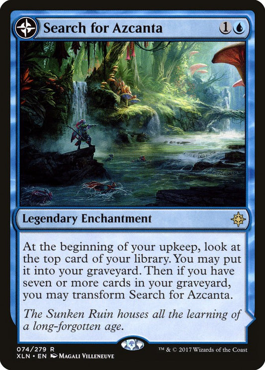 Search for Azcanta // Azcanta, the Sunken Ruin - XLN 74