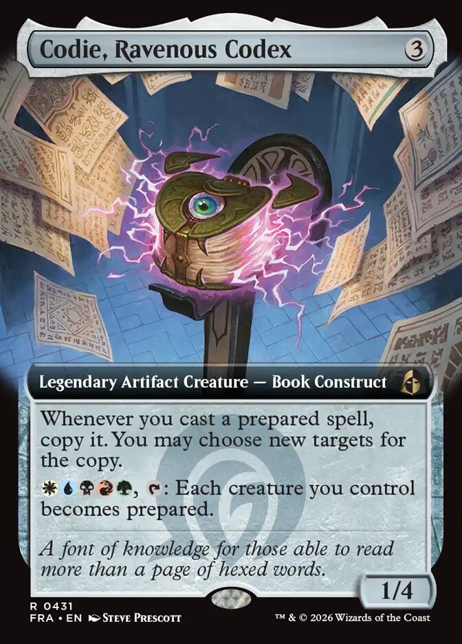 Codie, Ravenous Codex - Reality Fracture 431 (Foil)