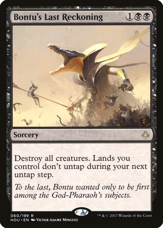 Bontu's Last Reckoning - HOU 60