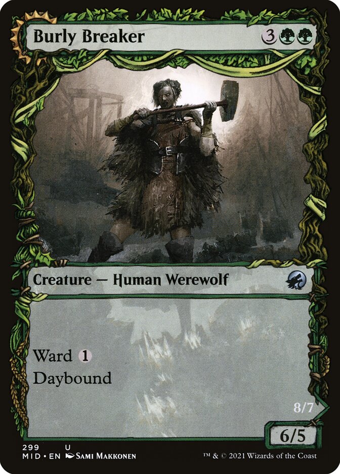 Burly Breaker (Showcase) - Innistrad: Midnight Hunt 299