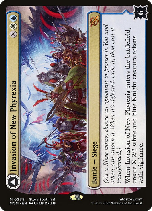 Invasion of New Phyrexia // Teferi Akosa of Zhalfir - MOM 239