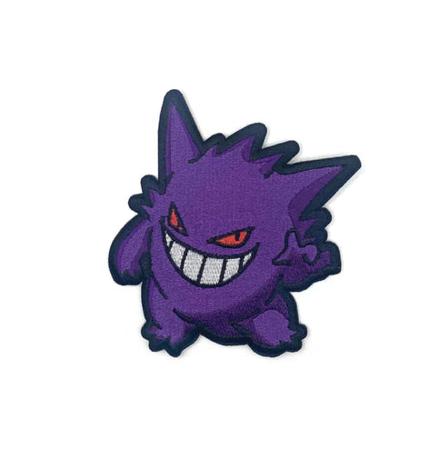 Gengar (Purple) - Die-Cut Iron-On Patch