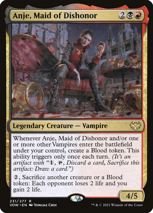 Anje, Maid of Dishonor - VOW 231