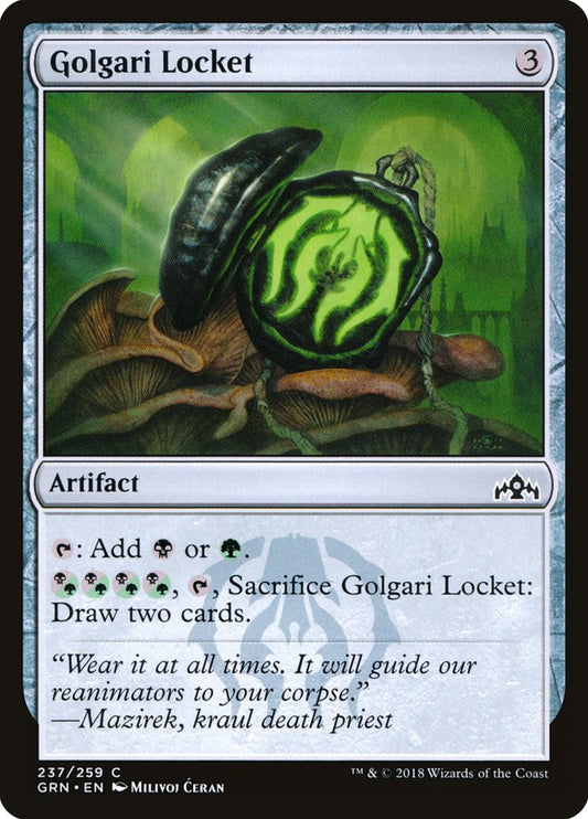 Golgari Locket - Guilds of Ravnica 237