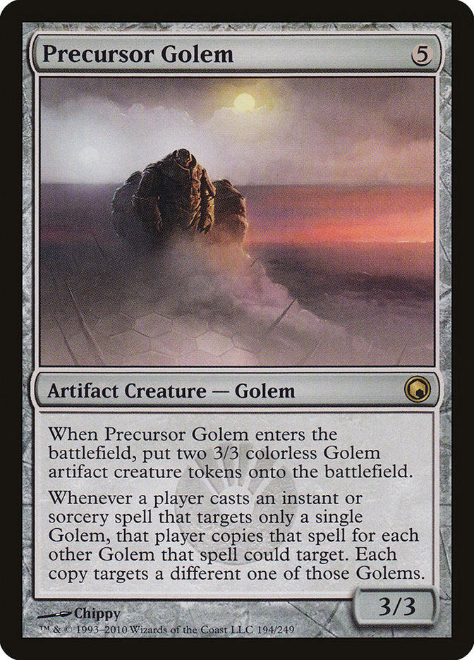 Precursor Golem - Scars of Mirrodin 194 (Foil)