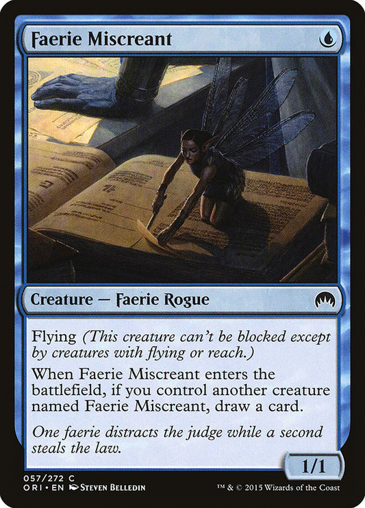 Faerie Miscreant - ORI 57  (Foil)
