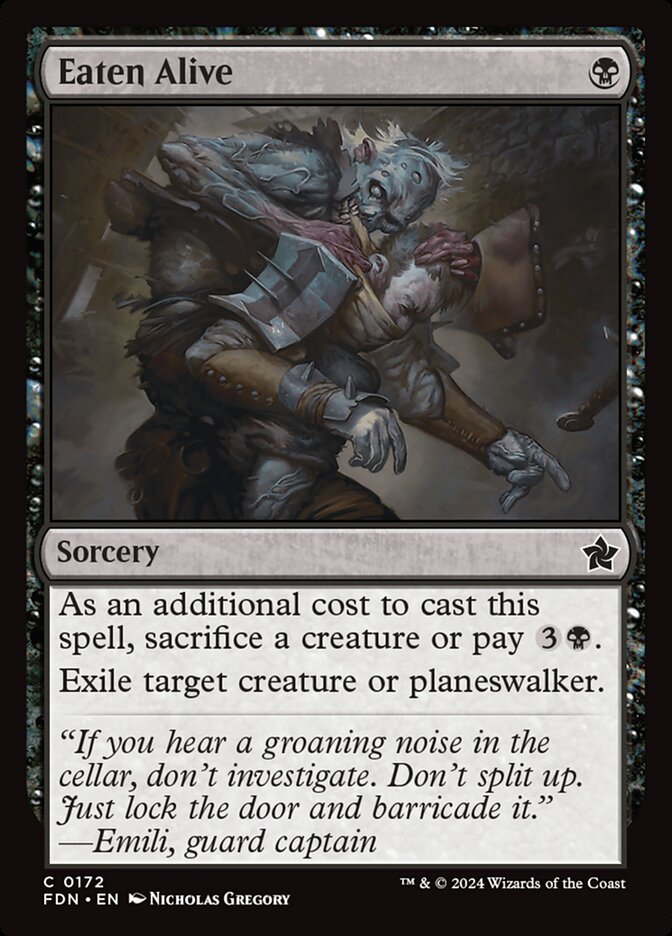Eaten Alive - Foundations 172 (Foil)