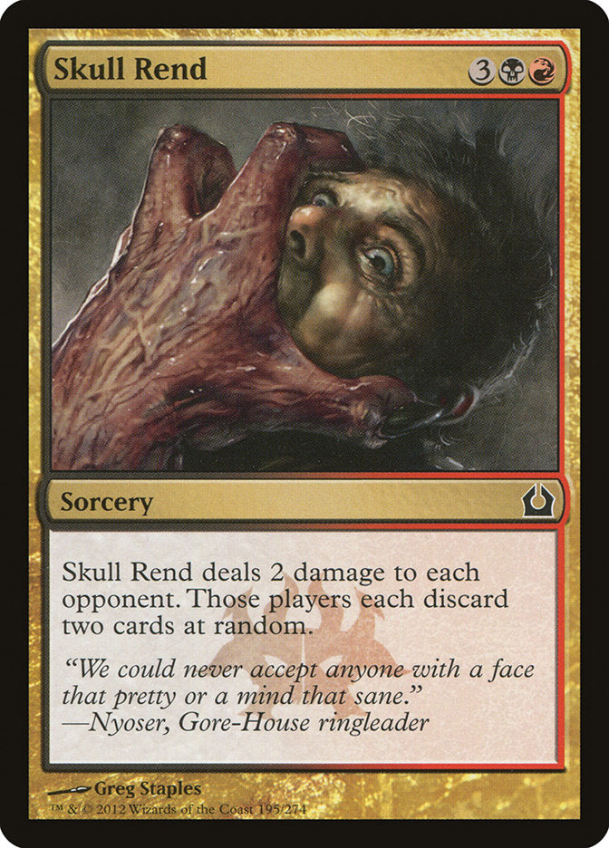 Skull Rend - RTR 195  (Foil)
