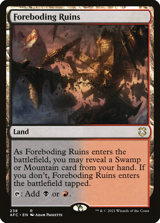Foreboding Ruins - AFC 238