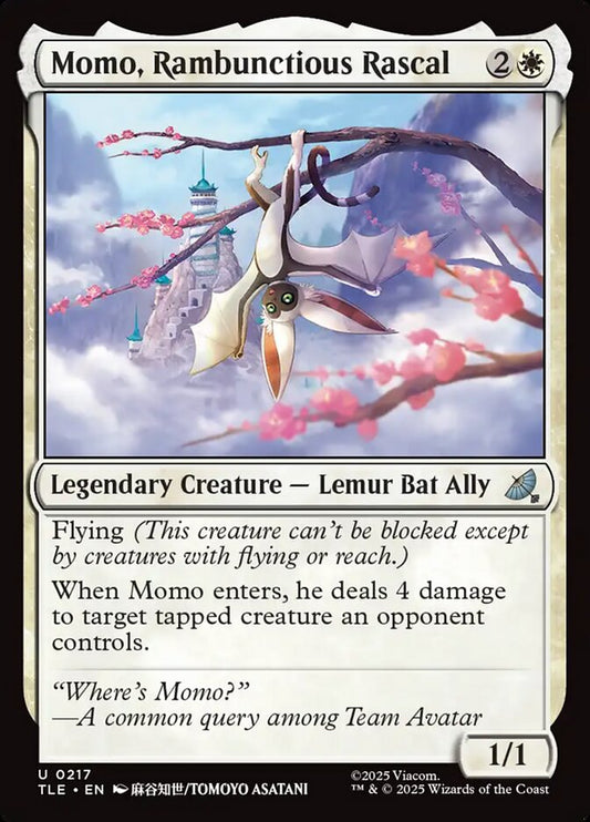 Momo, Rambunctious Rascal - Avatar: The Last Airbender Eternal 217