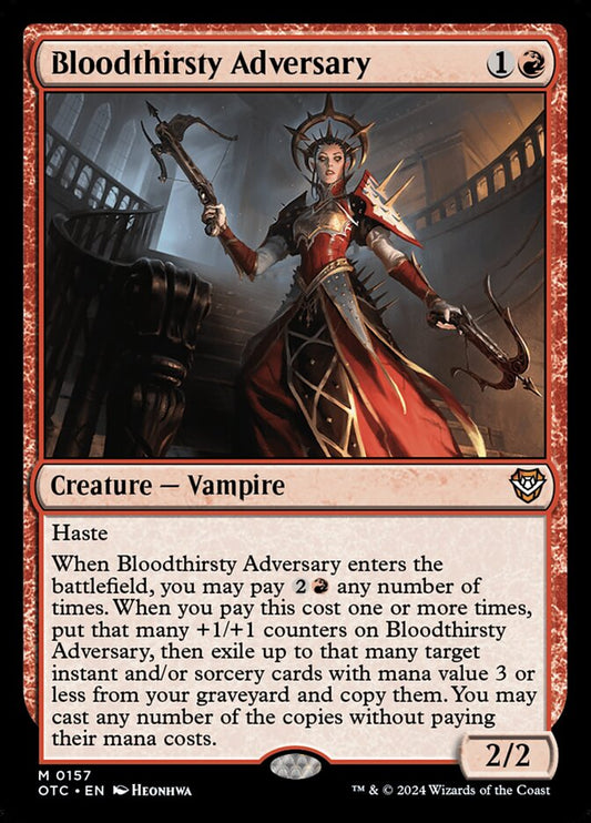 Bloodthirsty Adversary - OTC 157