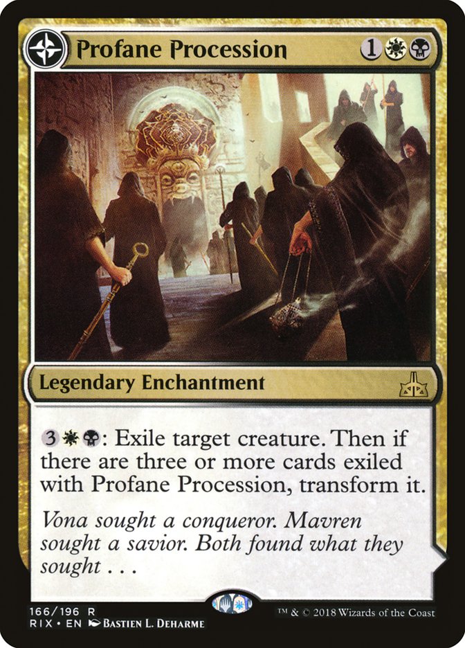 Profane Procession // Tomb of the Dusk Rose - RIX 166