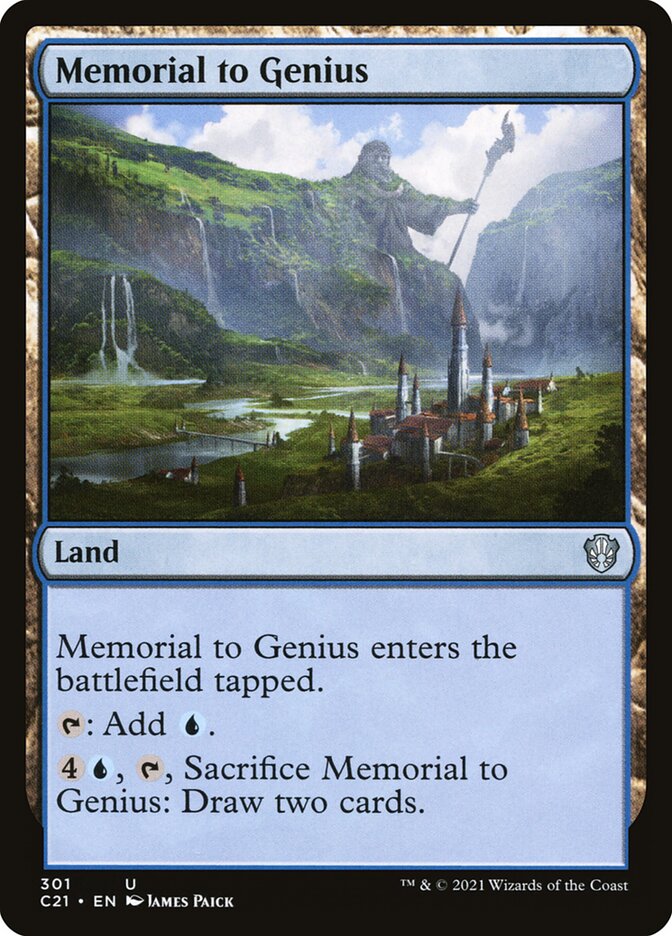 Memorial to Genius - C21 301