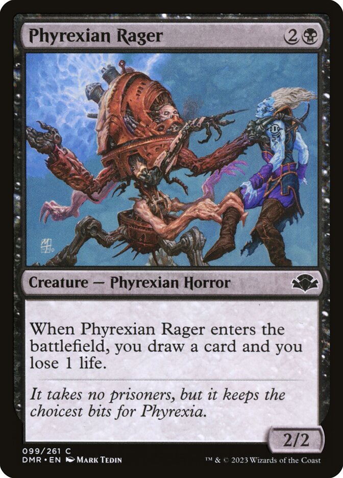 Phyrexian Rager - Dominaria Remastered 99