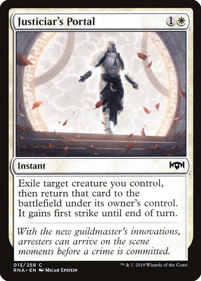 Justiciar's Portal - Ravnica Allegiance 13
