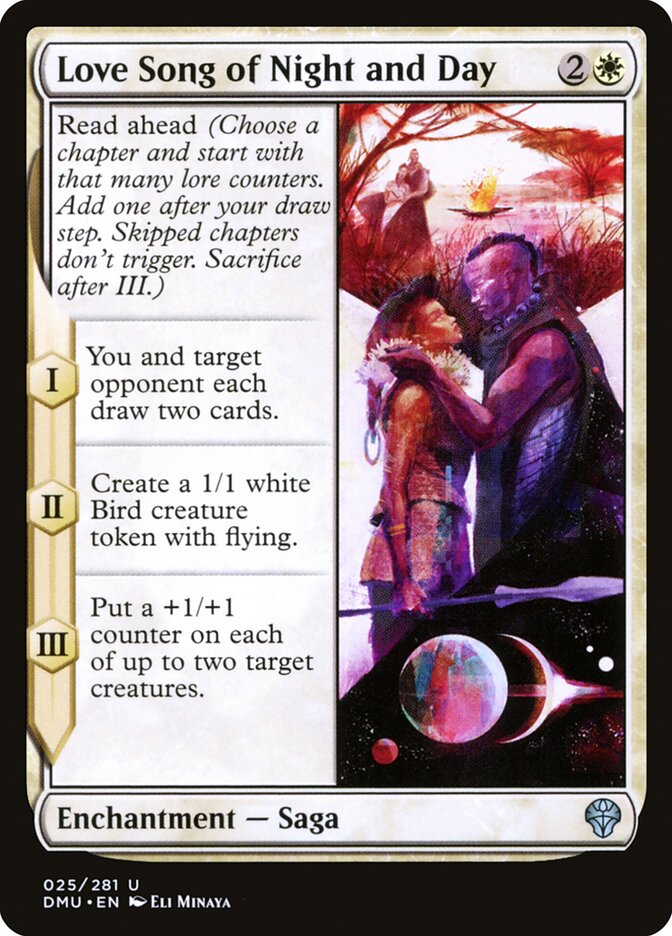 Love Song of Night and Day - DMU 25  (Foil)