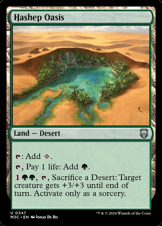 Hashep Oasis - M3C 347