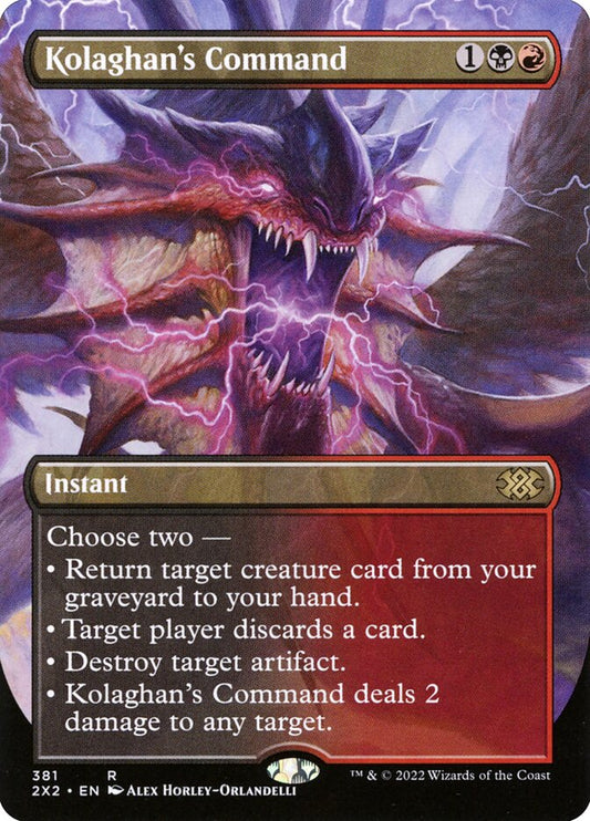 Kolaghan's Command - 2X2 381  (Foil)