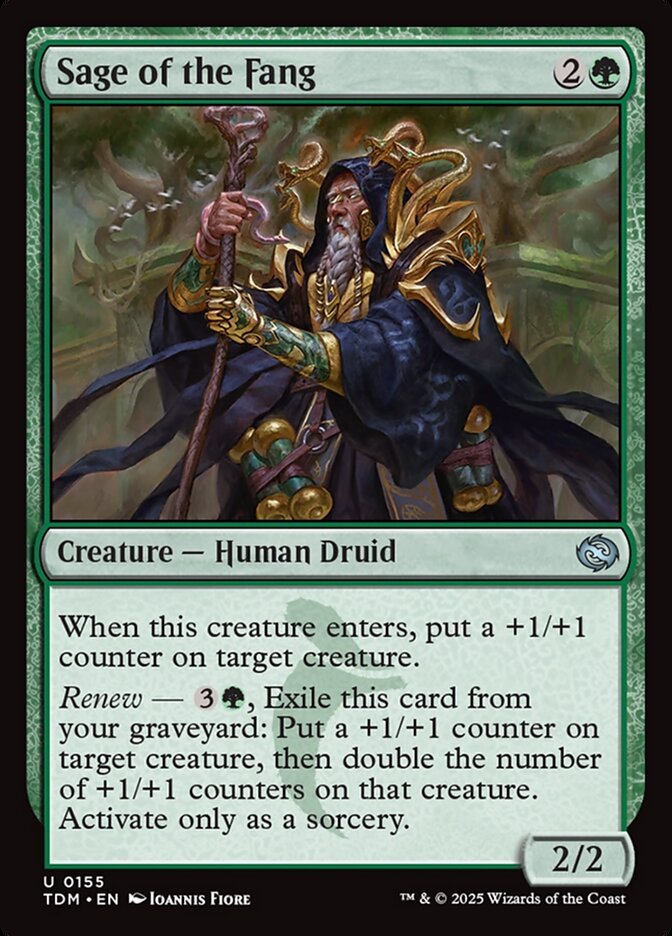 Sage of the Fang - Tarkir: Dragonstorm 155